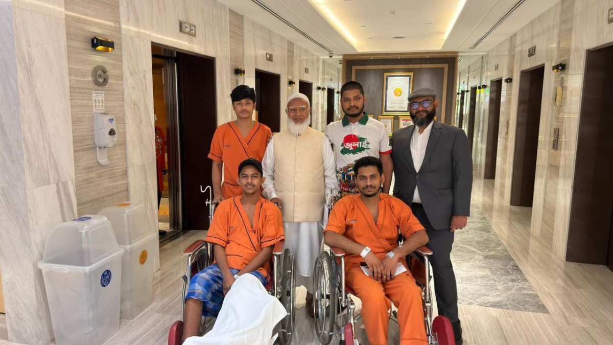 Jamaat Ameer stands by July fighters undergoing treatment in Bangkok