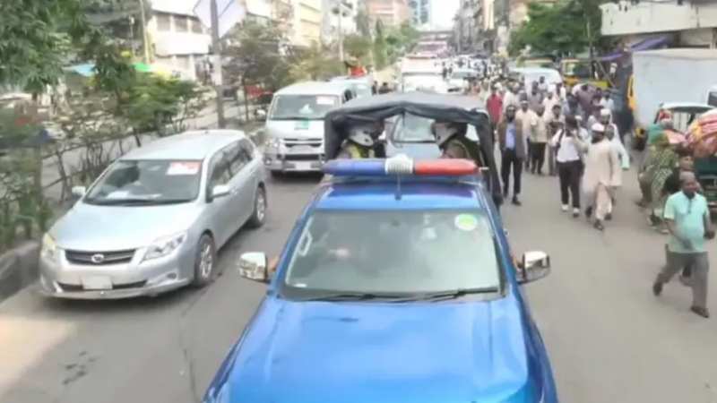 Long march towards Chattogram by the 11-party alliance begins.