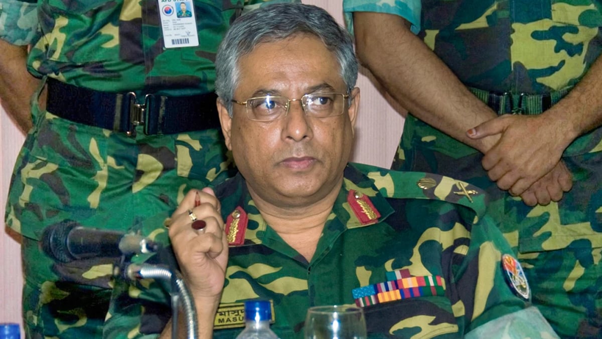সাবেক সেনা কর্মকর্তা মাসুদ উদ্দিন চৌধুরী। ছবি: সংগৃহীত