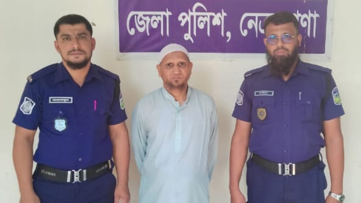 গ্রেপ্তার আব্দুল্লাহ আল মামুন দুলাল মিয়া। ছবি: সংগৃহীত