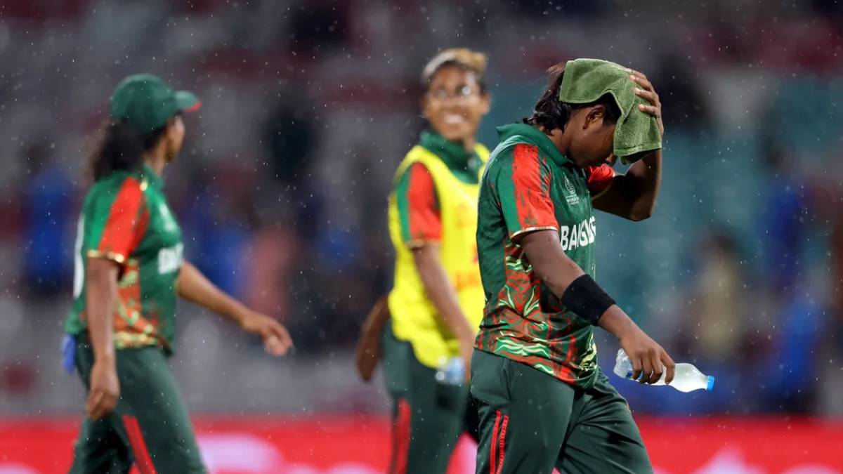 নারী বিশ্বকাপ: জ্যোতিদের শেষ ম্যাচ ভেসে গেল বৃষ্টিতে