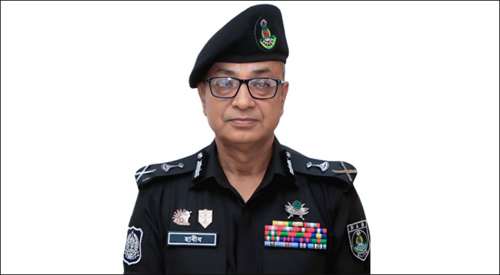 র্যাবের মহাপরিচালক আহসান হাবীবের দায়িত্ব গ্রহণ
