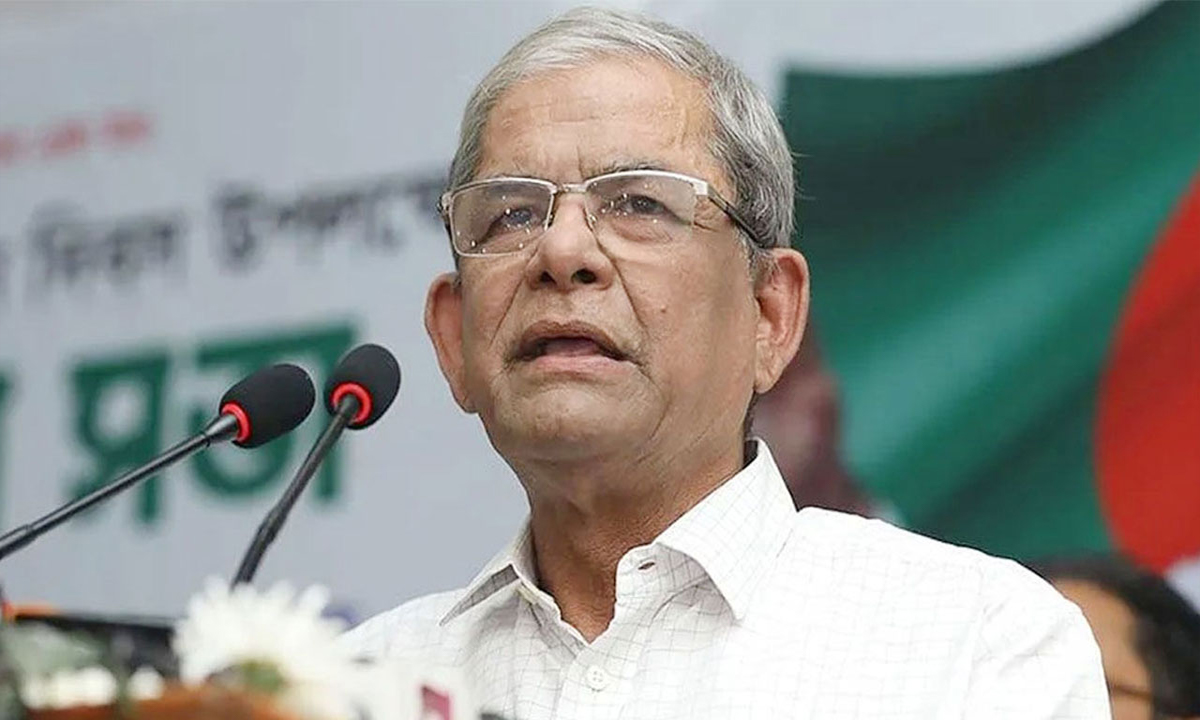মির্জা ফখরুল ইসলাম আলমগীর। ফাইল ছবি