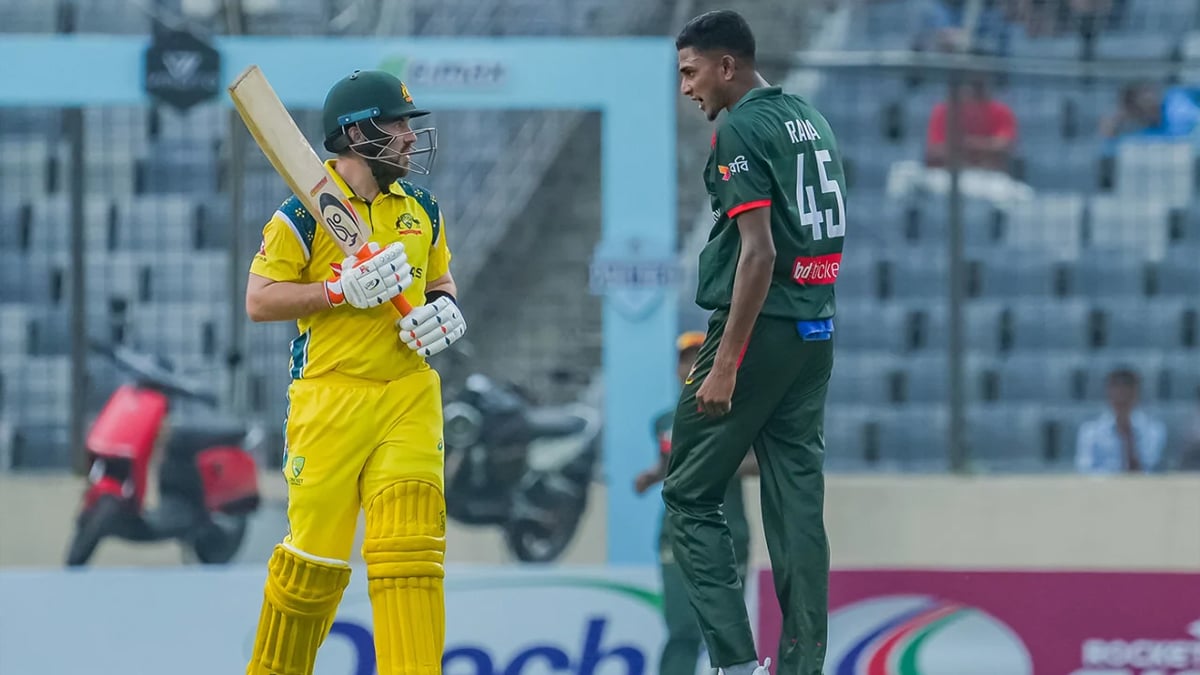 ইংলিসের দিকে তেড়ে গিয়ে শাস্তি পেলেন নাহিদ রানা