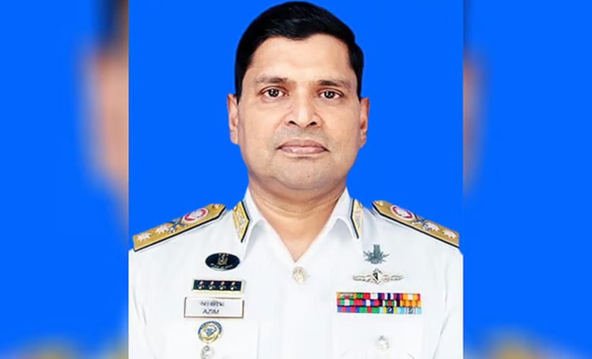 নৌবাহিনীর নতুন প্রধান মিসবাহ উল আজীম