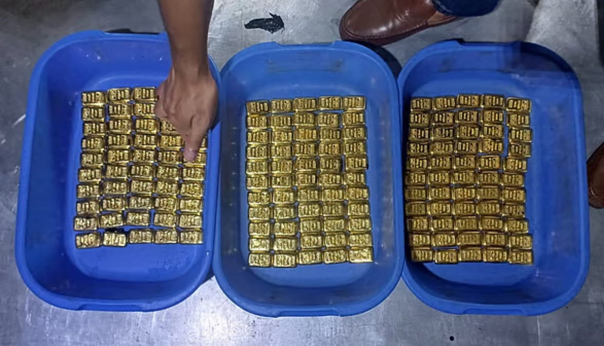 Nearly 19 kg of Gold Bars Seized from Dubai-Bound Biman Flight