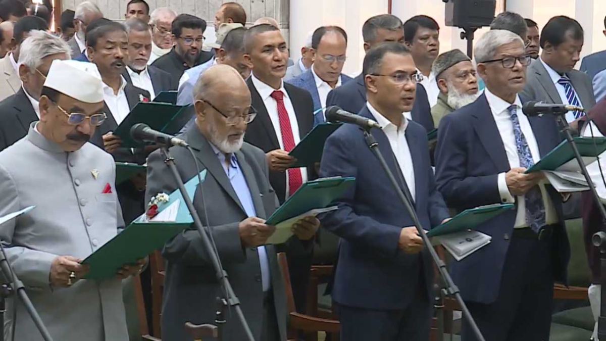 Newly elected BNP MPs take oath
