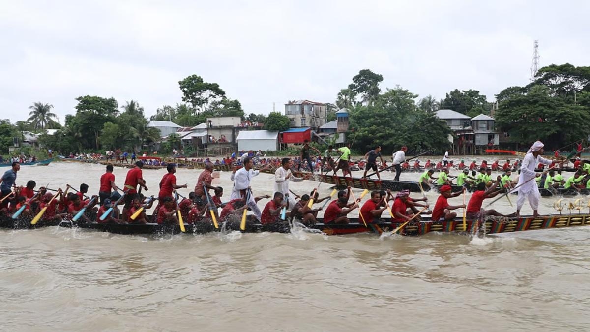 সিলেটে ঐতিহ্যবাহী নৌকাবাইচ আয়োজন, বাধ সাধছে ‘তৌহিদী জনতা’