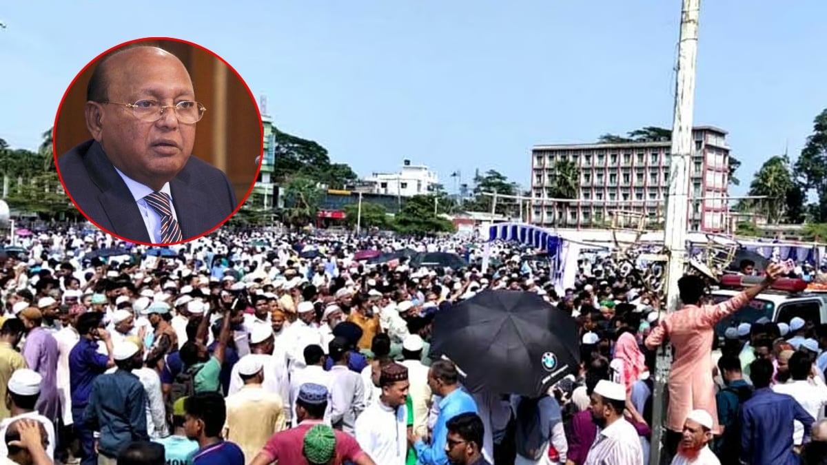 ভোলায় চিরনিদ্রায় শায়িত তোফায়েল আহমেদ