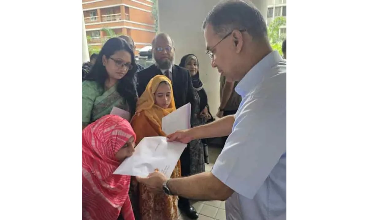 Prime Minister Hands Job Appointment Letters to Three Persons with Disabilities
