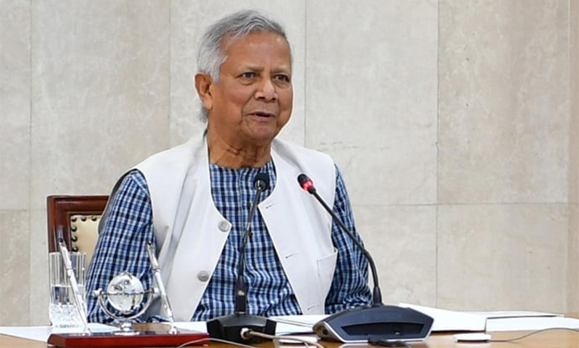 প্রধান উপদেষ্টা অধ্যাপক মুহাম্মদ ইউনূস। ফাইল ছবি