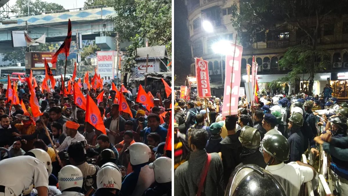 Protest-In-Front-Of-Deputy-High-Commission-Of-Bangladesh-In-Kolkata-23-12-2025