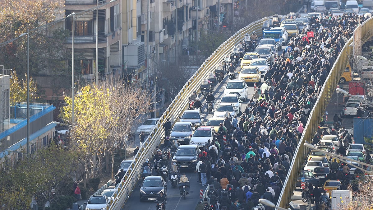 Protest In Iran Escalate 09-01-2026