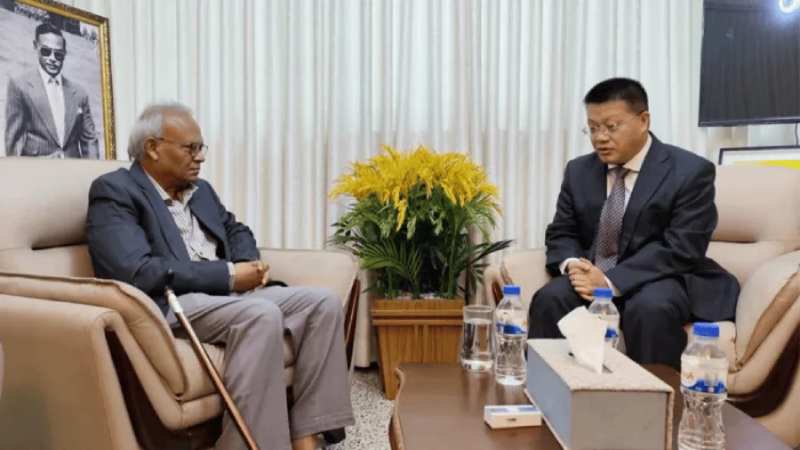 রুহুল কবির রিজভীর সঙ্গে চীনা রাষ্ট্রদূতের সাক্ষাৎ