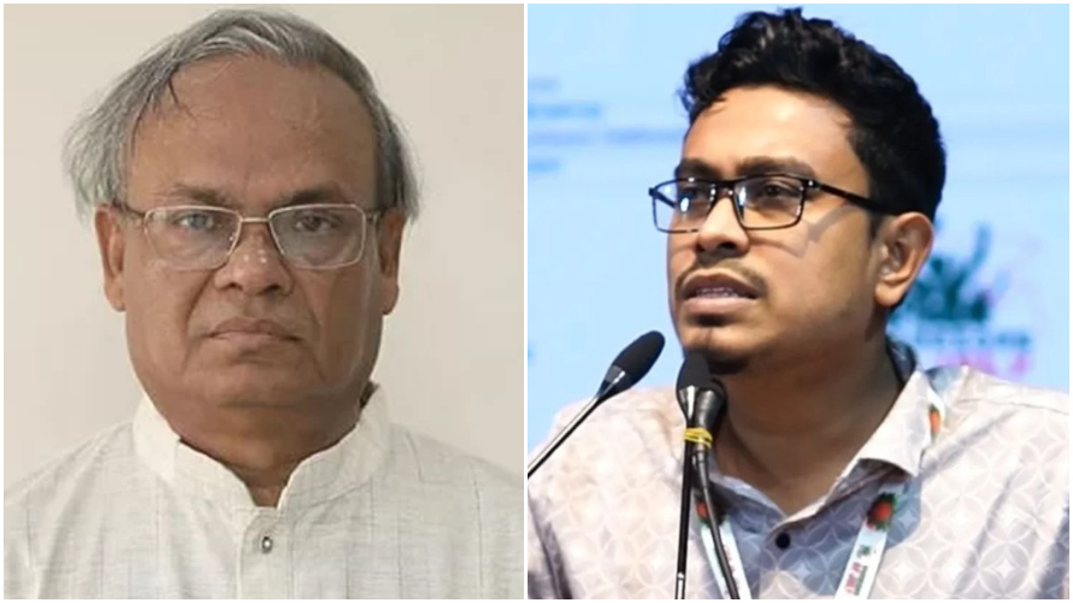 রুহুল কবির রিজভী (বাঁয়ে) ও সাদিক কায়েম (ডানে)। ছবি: সংগৃহীত