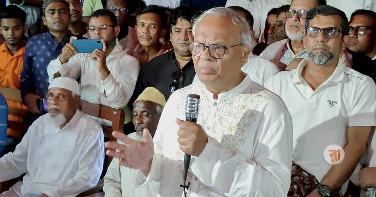 Ruhul-Kabir-Rijvi-At-Patuakhali-Dumki-To-Attend-Funeral-Of-The-Daughter-Of-July-Martyr-27-04-2025