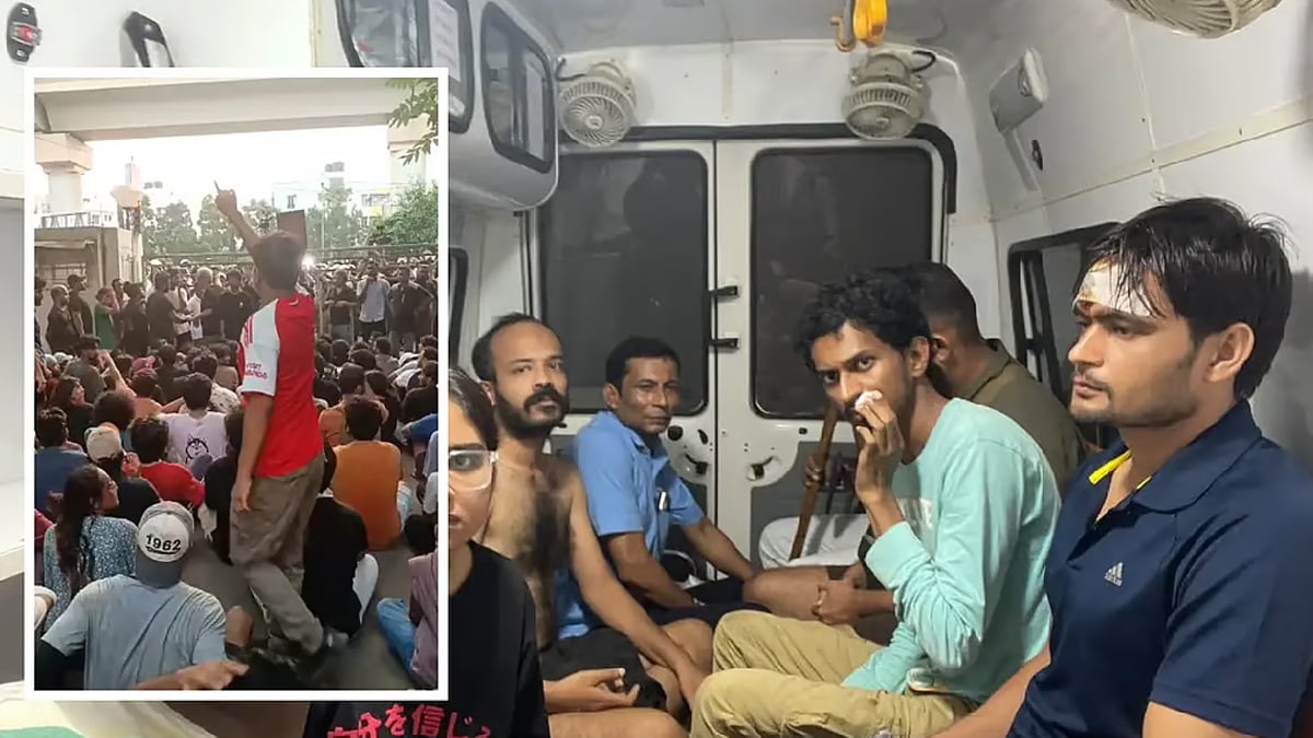 কলকাতায় সত্যজিৎ রায় ফিল্ম ইনস্টিটিউটে শিক্ষার্থী-হিন্দুত্ববাদী সংগঠন সংঘর্ষ