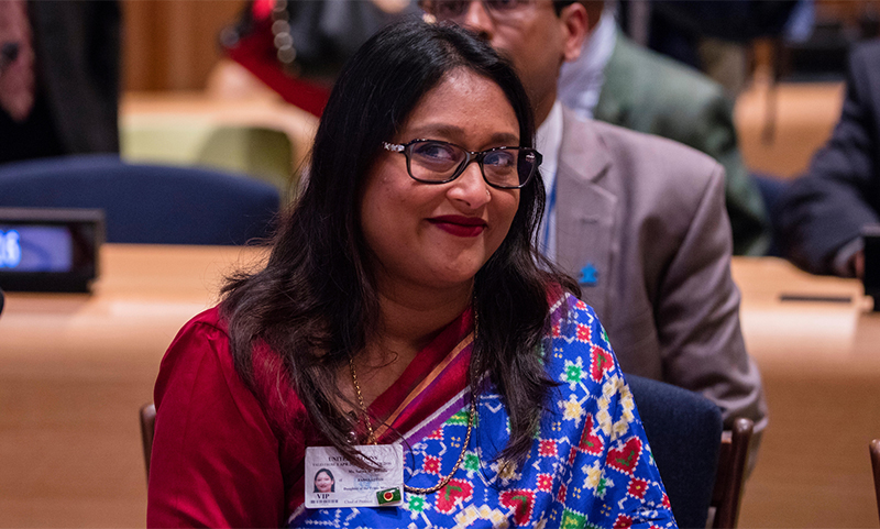 সায়মা ওয়াজেদ পুতুল। ছবি: অ্যালামি