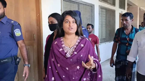 সরকারের সমালোচনা করে গ্রেপ্তার সাথী আক্তার বুধবার জামিন পেয়েছেন। ছবি: সংগৃহীত