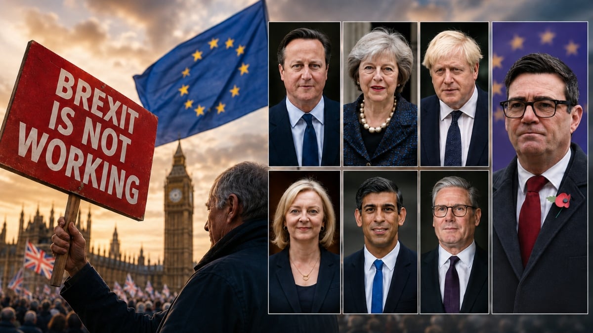 Six British Prime Ministers Exit in 10 Years Since Brexit, Waiting for the Seventh