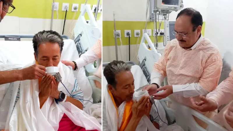 Sonam Wangchuk ends hunger strike after 26 days; protest continues.