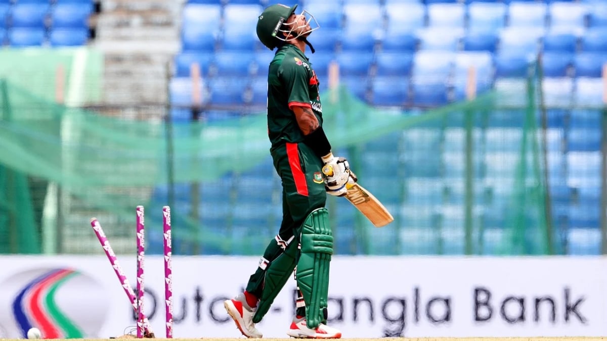 সিরিজ নির্ধারণী ম্যাচে ব্যাটিংয়ে নেমেই ধাক্কা, চাপে বাংলাদেশ