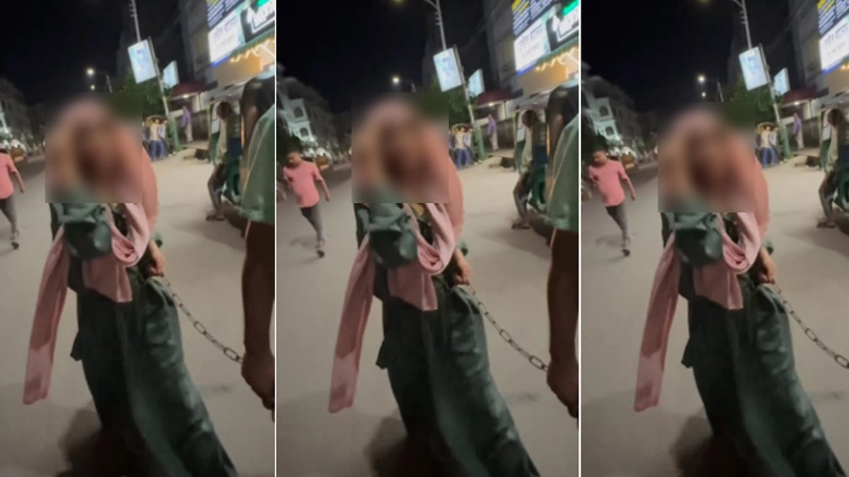 কিশোরীকে শেকলে বেঁধে টেনে নেওয়ার ঘটনায় গ্রেপ্তার ৩