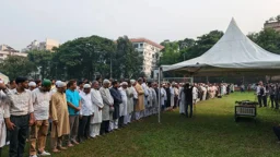 শহীদ বুদ্ধিজীবী কবরস্থানে সমাহিত হলেন সাংবাদিক তৌফিক ইমরোজ খালিদী
