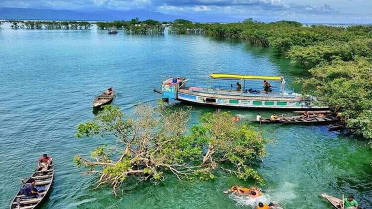 টাঙ্গুয়ার হাওর। ফাইল ছবি