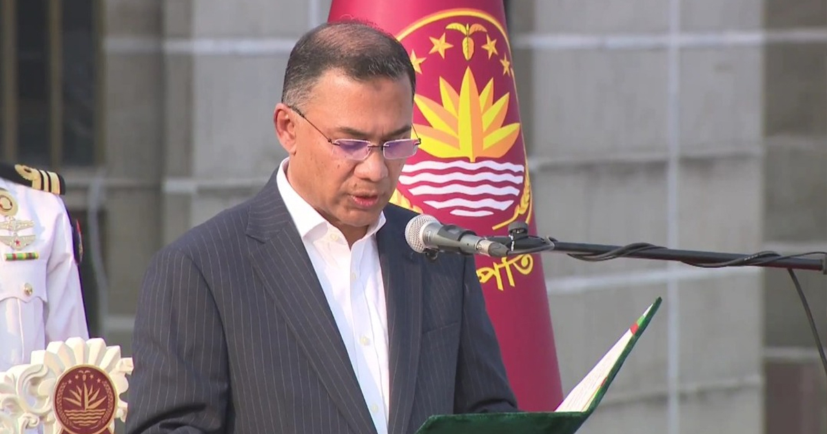 Tarique-Rahman-Taking-Oath-17-02-2026