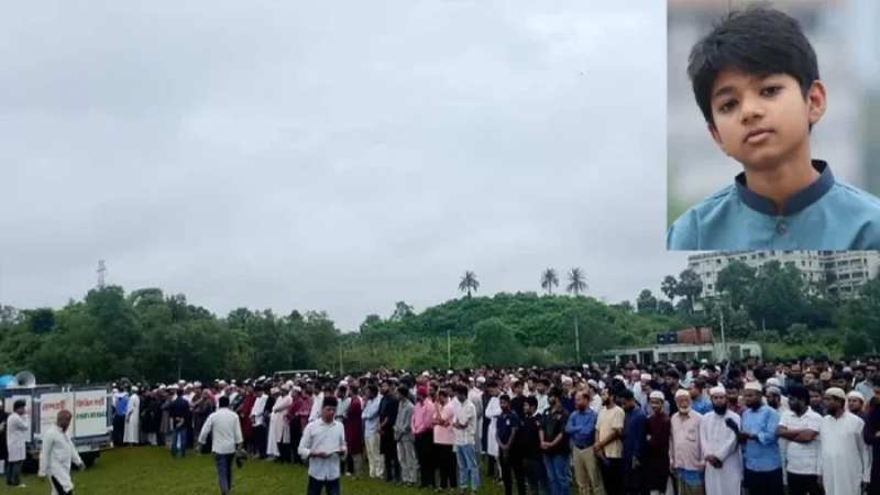 Thousands flock to Oprotim's funeral prayers; demand for the killers' execution.