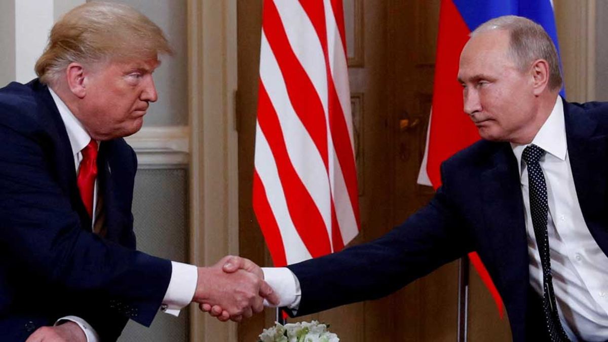 Trump and Russian President Vladimir Putin