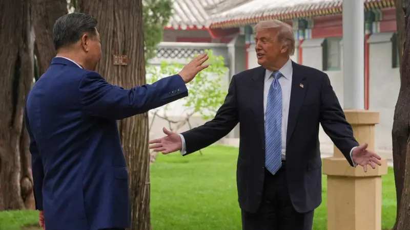 Trump 'impressed' with China visit, Xi to send rose seeds as gift