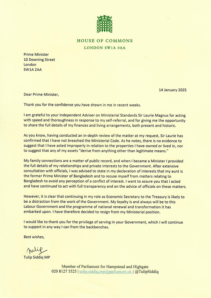 Tulip-Siddiq-Resignation-Letter