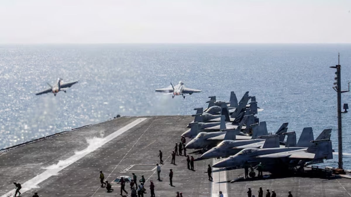 U.S. Navy Nimitz-class aircraft carrier USS Abraham Lincoln