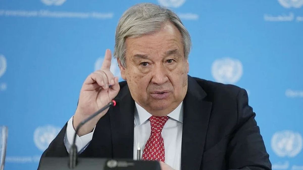 UN Secretary-General Antonio Guterres