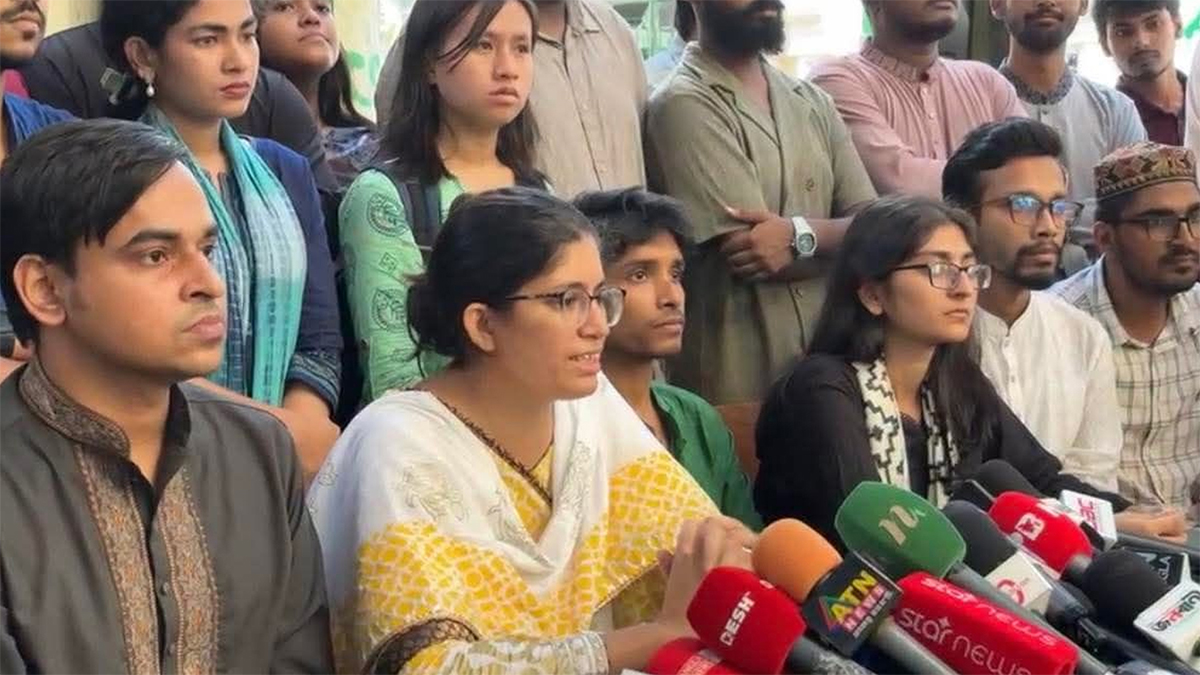 নির্লজ্জ কারচুপির ডাকসু নির্বাচন বর্জন করলাম: উমামা
