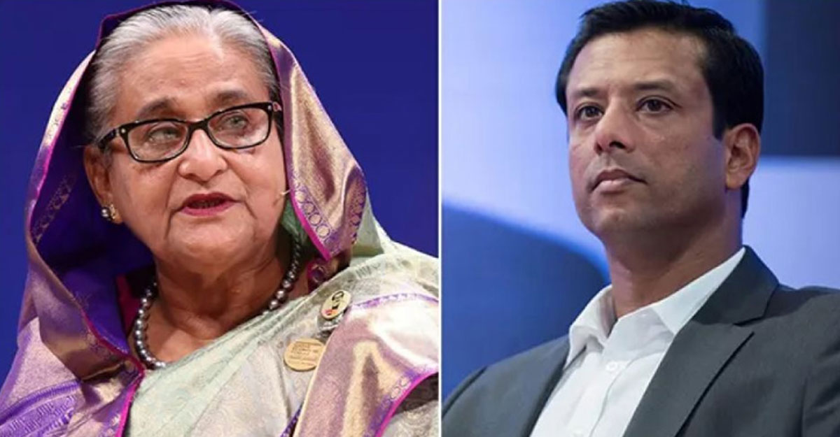 মায়ের সঙ্গে দেখা করতে ভারতে সজীব ওয়াজেদ
