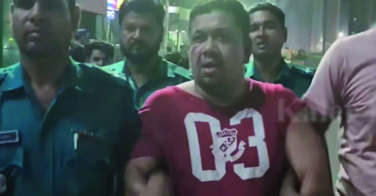 খালেদা জিয়ার গাড়িবহরে হামলা : আ. লীগ নেতা গ্রেপ্তার