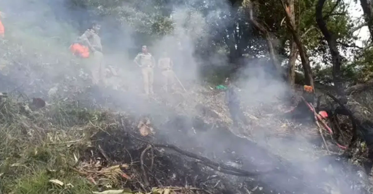 এবার হেলিকপ্টার বিধ্বস্ত ভারতে, পাইলট ও ৬ তীর্থযাত্রী নিহত