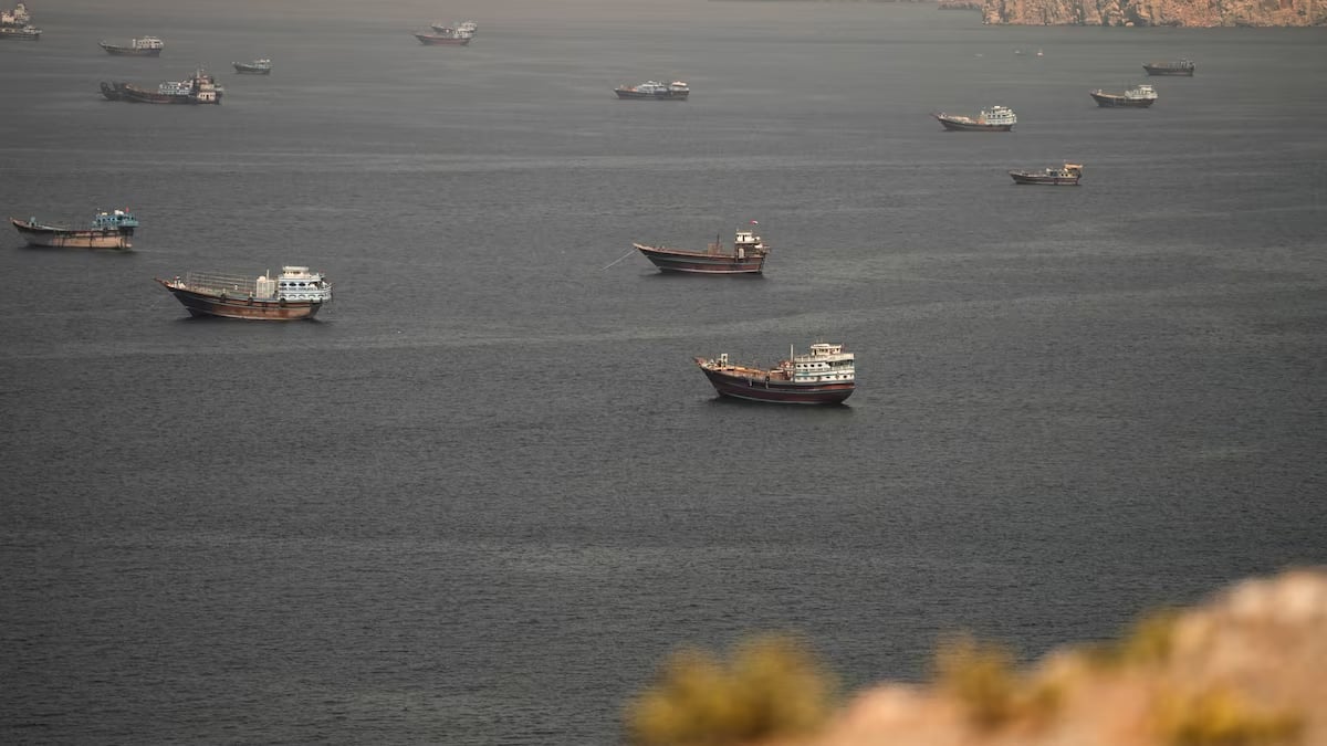 Vessels-at-the-Strait-of-Hormuz,-as-seen-from-Musandam,-Oman-18-06-2026