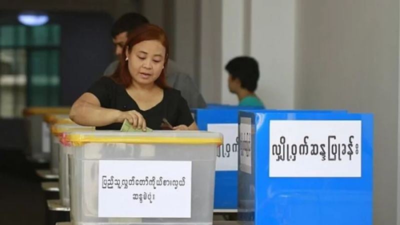 Voting begins in Myanmar amid civil war