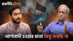 আশাবাদী হওয়ার মতো কিছু দেখছি না