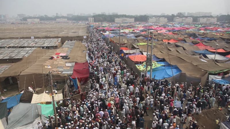 বিশ্ব ইজতেমা ময়দান। ফাইল ছবি