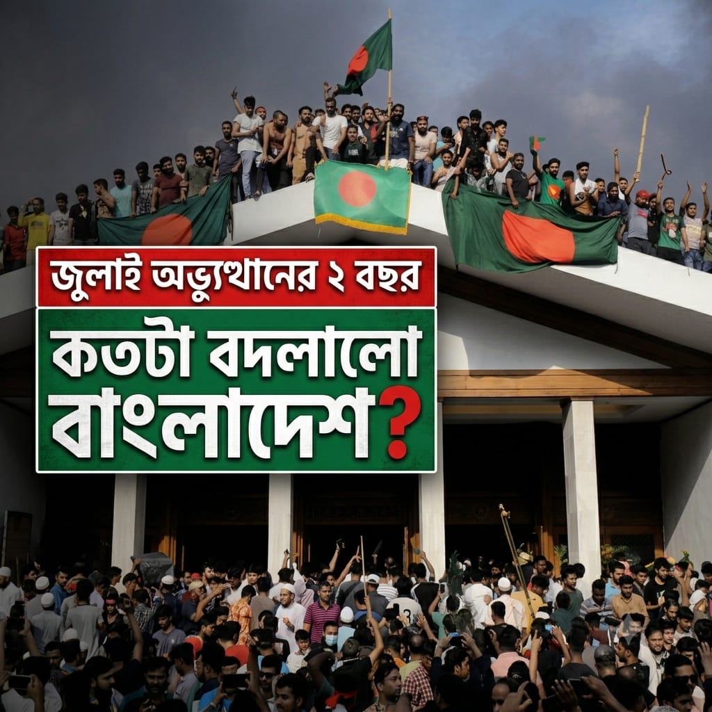 জুলাই অভ্যুত্থানের ২ বছর— কতটা বদলালো বাংলাদেশ?