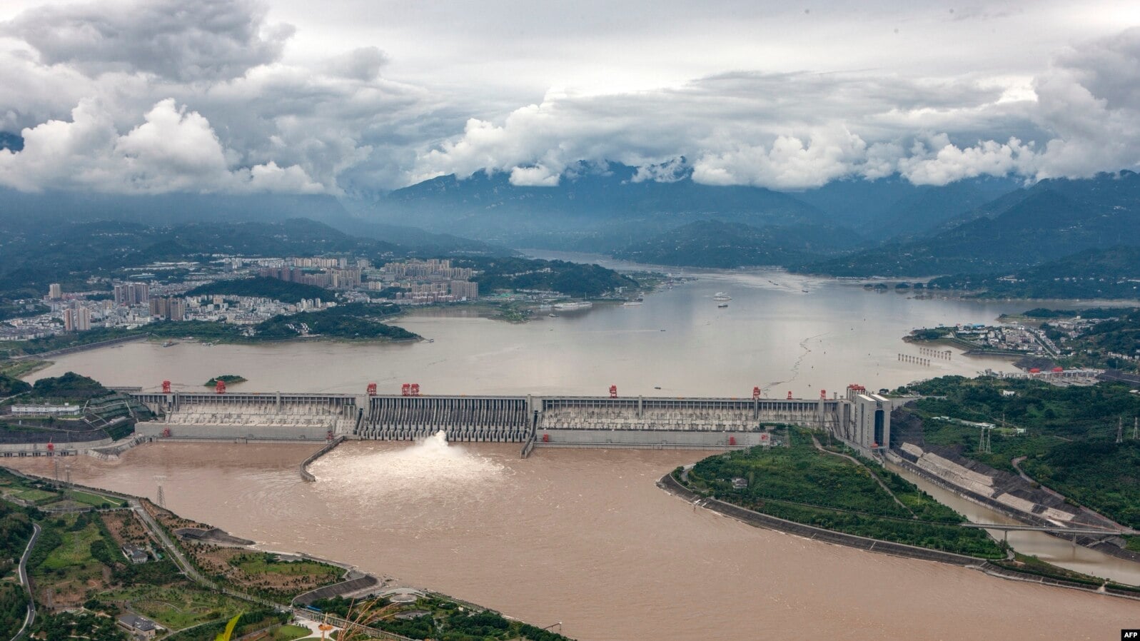Construction work of a dam in Yarlung Tsangpo River has picked up pace in recent months