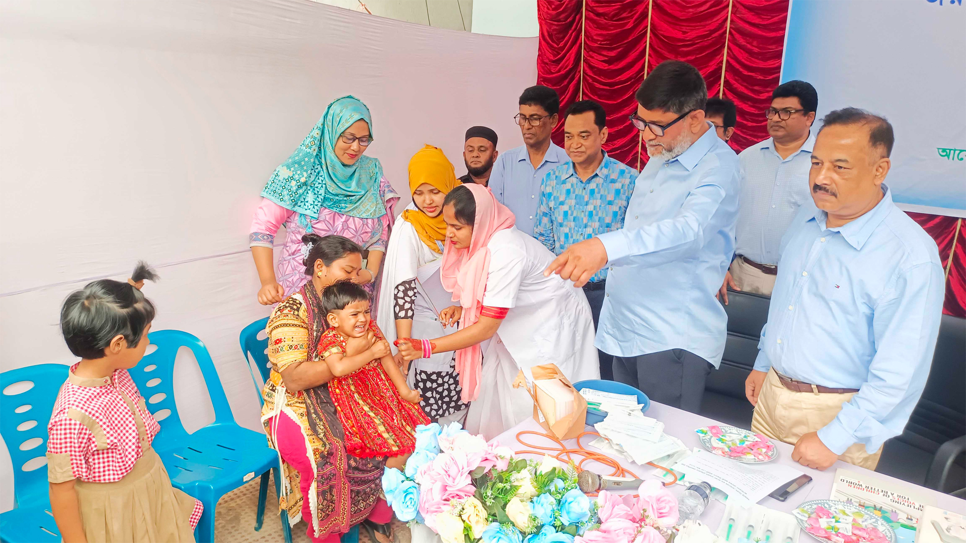 হামের টিকাদান