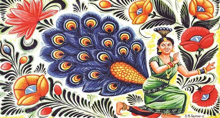 বিচিত্র রঙের রিকশা