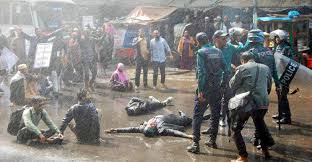 ইবতেদায়ি শিক্ষকদের সঙ্গে পুলিশের সংঘর্ষ, আহত ৫০