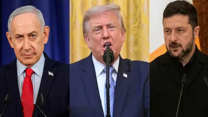 netanitahu, trump, jelenesky-
